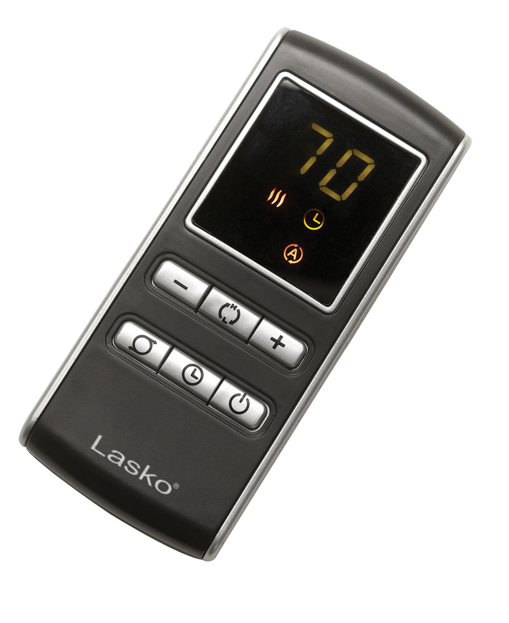 Lasko 1500W Ceramic Tower Space Heater with Logic Center Digital Remote, 5572, Black - Image 6